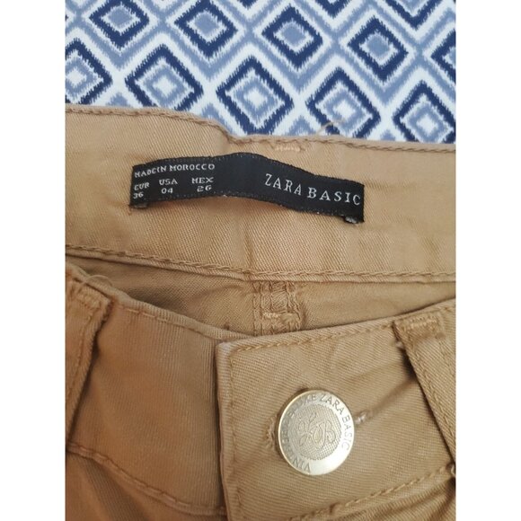 Vintage Deluxe Collection Zara Basic Women’s Jeans Pants Straight Size 04 - Picture 3 of 16